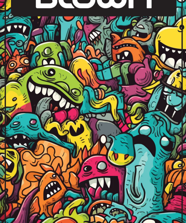 Monster Party Poster - 24" x 36"
