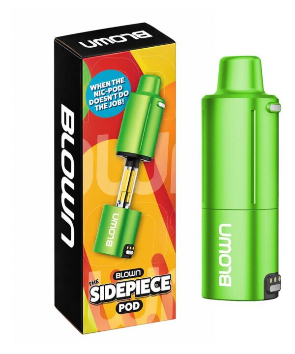 Alternative view of Blown Sidepiece Pod - Available in 5 Colors